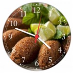 Ficha técnica e caractérísticas do produto Relógio de Parede Salgados Quibe Padarias Cafeterias - Vital Quadros