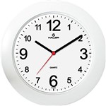 Ficha técnica e caractérísticas do produto Relógio de Parede Saturno 5384/01 29cm Branco Haller