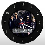 Ficha técnica e caractérísticas do produto Relógio de Parede - Scorpions - em Disco de Vinil - Mr. Rock – Heavy Metal