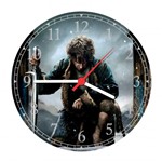Ficha técnica e caractérísticas do produto Relógio de Parede Senhor dos Anéis Hobbit Anel Filmes Cinema - Vital Quadros