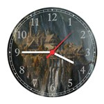 Ficha técnica e caractérísticas do produto Relógio de Parede Senhor dos Anéis Valfenda Anel Filmes Cinema - Vital Quadros