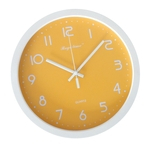 Ficha técnica e caractérísticas do produto Relógio De Parede Silencioso De 12 Polegadas Não-ticking Decorativo Para O Escritório Em Casa