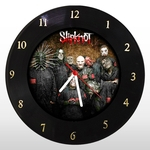 Ficha técnica e caractérísticas do produto Relógio de Parede - Slipknot - em Disco de Vinil - Mr. Rock – Nu Metal