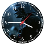 Ficha técnica e caractérísticas do produto Relógio De Parede Star Wars Darth Vader Quartz Filme Decoração