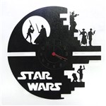 Ficha técnica e caractérísticas do produto Relógio de Parede Star Wars