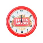 Ficha técnica e caractérísticas do produto Relógio de Parede Stella Artois 29,5 Cm - Cardosoutl