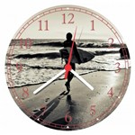 Ficha técnica e caractérísticas do produto Relógio de Parede Surf Surfista Onda Praia Mar Prancha Decorar - Vital Quadros
