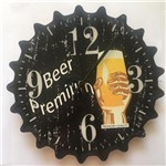 Relógio de Parede Tampinha Beer Premium - Criativos