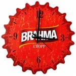 Ficha técnica e caractérísticas do produto Relógio de Parede Tampinha de Cerveja Brahma Império Decor 1019113