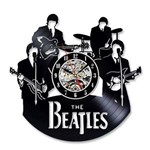 Ficha técnica e caractérísticas do produto Relógio de Parede The Beatles Disco de Vinil