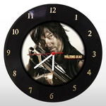 Ficha técnica e caractérísticas do produto Relógio de Parede - The Walking Dead - em Disco de Vinil - Mr. Rock - Seriado
