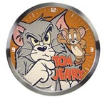 Ficha técnica e caractérísticas do produto Relogio de Parede Tom e Jerry Gato e Rato