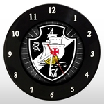 Ficha técnica e caractérísticas do produto Relógio de Parede - Vasco da Gama - em Disco de Vinil - Mr. Rock – Brasileirão