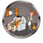 Ficha técnica e caractérísticas do produto Relogio de Parede Vilma e Fred Flintstones