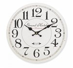 Relógio de Parede Vintage 34cm MDF Hauskraft