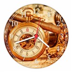 Relógio de Parede Vintage Relógio Retrô Decoração - Vital Quadros