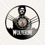 Ficha técnica e caractérísticas do produto Relógio de Parede Wolverine Cinema Geek Vinil LP Decor Retrô