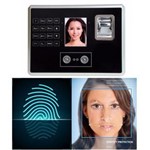 Ficha técnica e caractérísticas do produto Relogio de Ponto Digital Leitor Facial e Biometrico USB Seguranca