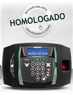 Ficha técnica e caractérísticas do produto Relógio de Ponto Eletrônico Biométrico + Cod. Barras + Prox - *Ctmd Ti