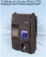 Relógio de Ponto Eletrônico Biométrico + Prox Cod. Barras - Elgin