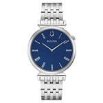 Ficha técnica e caractérísticas do produto Relógio de Pulso Bulova Prata Feminino - 96A233