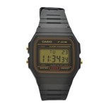 Ficha técnica e caractérísticas do produto Relógio de Pulso Casio Masculino F-91WG-9QDF - Preto