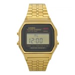 Ficha técnica e caractérísticas do produto Relógio de Pulso Casio Vintage Unissex A159WGEA-1DF-BR - Dourado