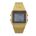 Ficha técnica e caractérísticas do produto Relógio de Pulso Casio Vintage Unissex A500WGA-9DF - Dourado