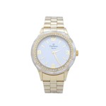 Ficha técnica e caractérísticas do produto Relógio de Pulso Champion Elegance Feminino CN27241H - Dourado com Detalhe em Madrepérola - Champion Watch