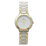 Ficha técnica e caractérísticas do produto Relógio de Pulso Champion Feminino Misto CH26944B - Prata e Dourado - Champion Watch