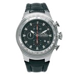 Relógio de Pulso CHRONOTECH ACTIVE CRYSTAL Chrono Aço Preto/Couro