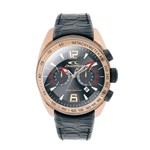 Relógio de Pulso CHRONOTECH ACTIVE CRYSTAL Chrono Aço/Couro