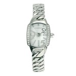 Relógio de Pulso CHRONOTECH PRISMA LADY NIGHT Aço Cristais/Aço/Branco