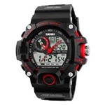 Ficha técnica e caractérísticas do produto Relógio de Pulso Esportivo Skmei Modelo 1029 - Vermelha
