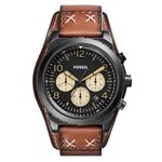 Ficha técnica e caractérísticas do produto Relógio de Pulso Fossil Oakman Masculino com Pulseira de Couro CH/OPN