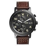 Ficha técnica e caractérísticas do produto Relógio de Pulso Fossil The Major Masculino com Pulseira de Couro CH/PN