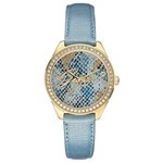 Relógio de Pulso Guess Jeans Feminino W0612L1 com Pulseira de Couro