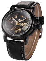 Relógio de Pulso Luxo Classic Ks Shark Dial Black - Preto - *Ctmd Ti