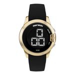 Ficha técnica e caractérísticas do produto Relógio De Pulso Mormaii Feminino Com Pulseira De Silicone Mobjt007/8d - Preto E Dourado