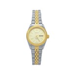 Ficha técnica e caractérísticas do produto Relógio de Pulso Orient Automático Feminino Misto Crystal 559EB3X - Dourado e Prata