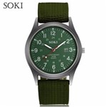 Relógio De Pulso Soki Xinew Militar Esportivo Pulseira Nylon