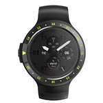 Relógio de Pulso Ticwatch Sport Smartwatch com Pulseira de Borracha Unissex Pxpx Wf12066 - Preto