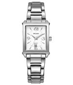 Relógio de Quartzo Megir Feminino Luxo 1079 (Prata)