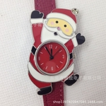 Ficha técnica e caractérísticas do produto Relógio de quartzo Papai Noel Relógio Relógio de Natal Criativo bonito (vendido na Europa e América) YZ-0252