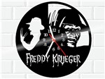 Ficha técnica e caractérísticas do produto Relógio de Vinil Disco Lp Freddy Krueger Terror Horror - 3D Fantasy