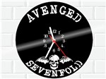 Ficha técnica e caractérísticas do produto Relógio de Vinil Disco Lp Parede Avenged Sevenfold Rock - 3D Fantasy