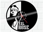 Ficha técnica e caractérísticas do produto Relógio de Vinil Disco Lp Parede Axl Rose Guns N Roses - 3D Fantasy
