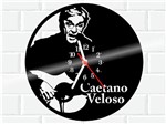 Ficha técnica e caractérísticas do produto Relógio de Vinil Disco Lp Parede Caetano Veloso Mpb Musica - 3D Fantasy