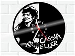 Ficha técnica e caractérísticas do produto Relógio de Vinil Disco Lp Parede Cassia Eller Rock - 3D Fantasy