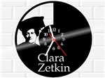 Ficha técnica e caractérísticas do produto Relógio de Vinil Disco Lp Parede Clara Zetkin Marxismo - 3D Fantasy